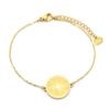 Bracelet-avec-Medaille-Gravee-Motif-Soleil-Acier-Dore