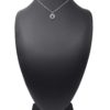 Collier-Pendentif-Soleil-Motif-Points-Acier-Argente-et-Pierre-Noire