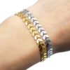 Bracelet-Chaine-avec-Multi-Chevrons-Acier