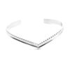 Bracelet-Jonc-Fin-Chevron-Contour-Points-Acier-Argente
