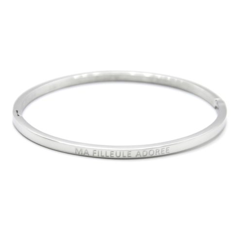 Bracelet-Jonc-Fin-Acier-Argente-avec-Message-Ma-Filleule-Adoree