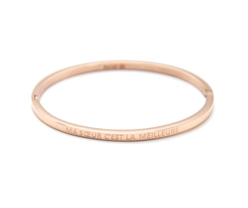 Bracelet-Jonc-Fin-Acier-Or-Rose-avec-Message-Ma-Soeur-C-est-La-Meilleure