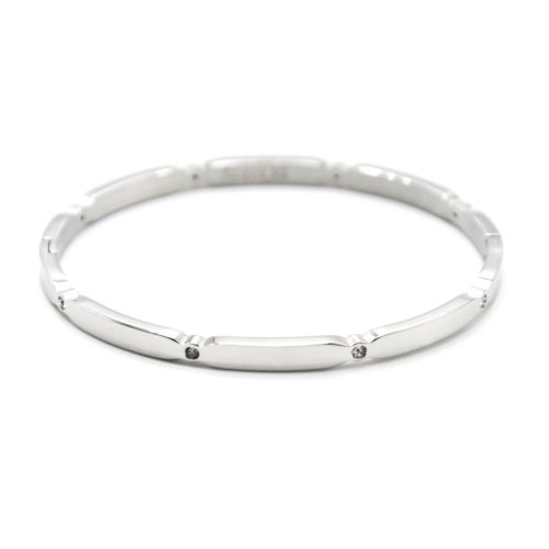 Bracelet-Jonc-Fin-Multi-Ovales-Acier-Argente-Ornes-de-Strass