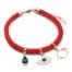 Bracelet-Cordon-Rouge-avec-Charm-Oeil-Strass-Contour-Acier-Or-Rose-et-Pierre-Goutte-Bleue