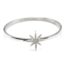 Bracelet-Jonc-Fin-Acier-Argente-avec-Charm-Etoile-Polaire-Strass
