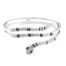 Bracelet-Manchette-Acier-Argente-avec-Serpent-Strass-Noir-et-Blanc