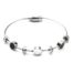 Bracelet-Jonc-Aimante-Acier-Argente-avec-Cercles-Resine-Noire-Nacre-et-Anneaux-Strass