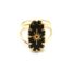 Bague-Large-Ajouree-avec-Pierre-Rectangle-Noir-Motif-Etoile-Acier-Dore