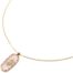 Collier-Chaine-avec-Pierre-Rectangle-Rose-Pale-Motif-Baroque-Acier-Dore