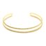 Bracelet-Jonc-Ajoure-avec-Double-Barres-Motif-Points-Acier-Dore