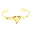 Bracelet-Jonc-Contour-Points-avec-Tete-Panthere-Acier-Dore