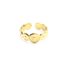 Bague-Anneau-avec-Cercles-Motif-Grave-Soleil-Acier-Dore