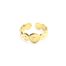 Bague-Anneau-avec-Cercles-Motif-Grave-Soleil-Acier-Dore