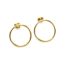 Boucles-dOreilles-Cercle-Contour-Acier-Dore