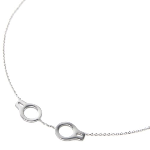 Collier-Fine-Chaine-Pendentif-Menottes-Contour-Acier-Argente