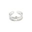 Bague-Reglable-avec-4-Rangs-et-Mini-Soleil-Acier-Argente