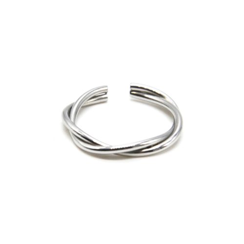 Bague-Fine-avec-Double-Rangs-Croises-Acier-Argente