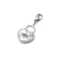 Charm-Cadenas-Coeur-Martele-Acier-Argente