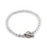 Bracelet-Chaine-Epi-de-Ble-Acier-Argente-Fermoir-Cercle-et-Barre