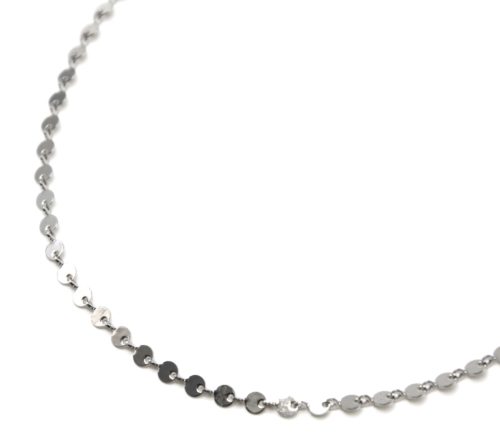 Collier-Chaine-Petits-Cercles-Acier-Argente