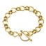 Bracelet-Chaine-Gros-Maillons-Motif-Acier-Dore-Fermoir-Cercle-et-Barre