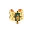 Bague-Large-Ajouree-avec-Pierre-Vert-Sapin-et-Motif-Baroque-Acier-Dore