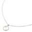 Collier-Fine-Chaine-Pendentif-Medaille-Rayons-Acier-Argente