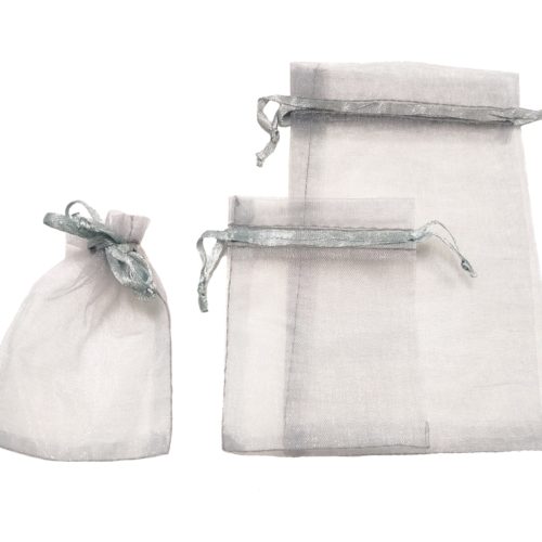Emballage-Cadeau-Pochette-Organza-Gris-Bijoux