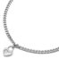 Collier-Chaine-Maillons-Pendentif-Cadenas-Coeur-Acier-Argente