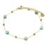 Bracelet-Fine-Chaine-Billes-Acier-Dore-et-Pierres-Vertes