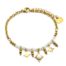 Bracelet-Chaine-avec-Pierres-Blanches-Billes-et-Etoiles-Acier-Dore