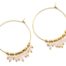 Boucles-dOreilles-Creoles-avec-Mini-Pierres-Roses-et-Perles-Acier-Dore