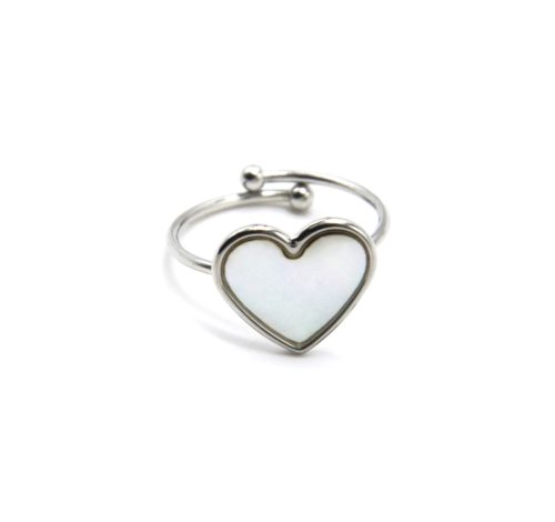 Bague-Fine-avec-Coeur-Contour-Acier-Argente-et-Centre-Nacre