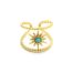 Bague-Large-Double-Anneaux-Soleil-Billes-Acier-Dore-et-Pierre-Turquoise