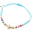 Chaine-de-Cheville-Cordon-avec-Pierres-Turquoises-Pieces-Multicolores-et-Coquillage