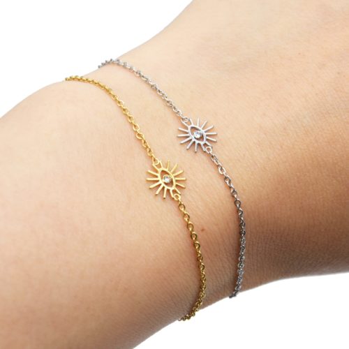 Bracelet-Fine-Chaine-avec-Charm-Oeil-Cils-Acier