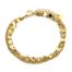 Bracelet-Triple-Chaines-avec-Mini-Cercles-et-Maillons-Acier-Dore