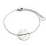 Bracelet-Fine-Chaine-avec-Medaille-Ronde-Martelee-Acier-Argente