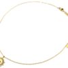 Collier-Fine-Chaine-avec-Soleil-Acier-Dore-et-Oeil-Strass