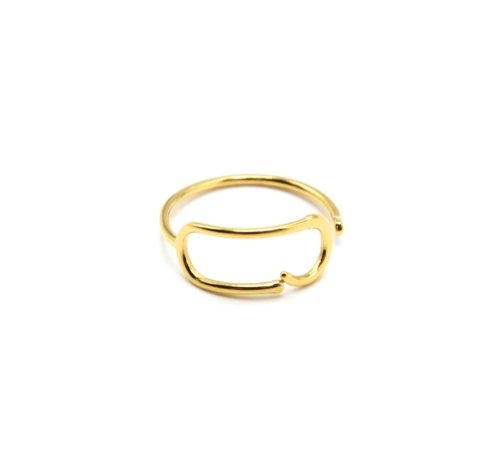 Bague-Fine-avec-Rectangle-Arrondi-Contour-Acier-Dore