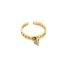 Bague-Anneau-Maillons-avec-Pampille-Triangle-Strass-et-Acier-Dore