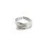 Bague-Asymetrique-Multi-Rangs-Barres-Acier-Argente