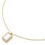 Collier-Fine-Chaine-avec-Pierre-Rectangle-Blanche-Contour-Acier-Dore