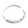 Bracelet-Jonc-Ajoure-avec-2-Rangees-et-Multi-Strass-Contour-Acier-Argente
