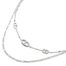 Collier-Double-Chaines-avec-Maillons-Ovales-Barres-Acier-Argente