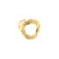 Bague-Anneau-avec-Cercle-Contour-Motif-Quadrille-Acier-Dore