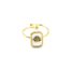 Bague-Anneau-Fin-avec-Mini-Rectangle-Nacre-et-Oeil-Acier-Dore