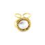 Bague-Large-avec-Pierre-Nacre-Contour-Torsade-Acier-Dore