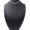 Collier-Perles-dEau-Douce-avec-Pierres-Multicolores-et-Billes-Acier-Dore