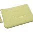 Trousse-Pochette-Coton-Vert-Anis-Message-Super-Nounou-Pompon-Dore